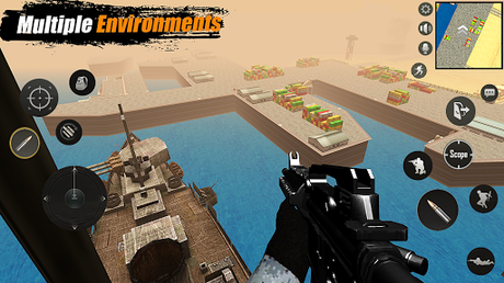 Télécharger Player Battleground Survival Offline Shooting Game APK MOD (Astuce) 3
