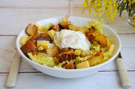 Salade lyonnaise veggie