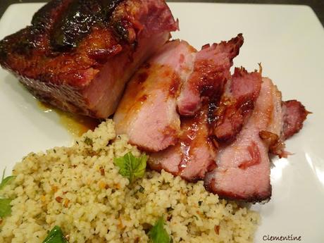 Lard rôti au miel de Tom Kerridge