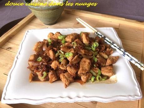 Dinde au poivre de Sichuan et oignons Dinde au poivre de Sichuan et oignons