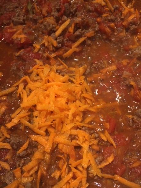 Gâteau de rigatonis à la Bolognaise Gâteau de rigatonis à la Bolognaise