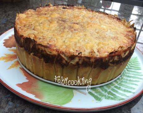 Gâteau de rigatonis à la Bolognaise