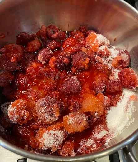 Galette des Rois framboise frangipane Galette des Rois framboise frangipane