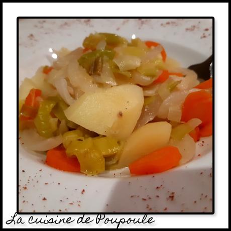 Fondue de poireaux aux carottes et pommes de terre Fondue de poireaux aux carottes et pommes de terre