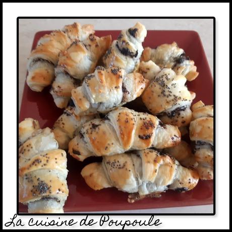 Croissant à la tapenade