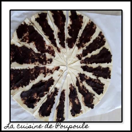 Croissant à la tapenade