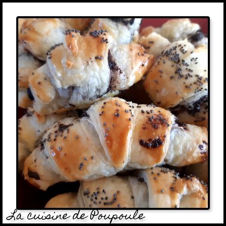 Croissant à la tapenade