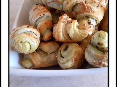 Croissant au pesto Croissant au pesto
