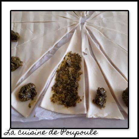 Croissant au pesto Croissant au pesto