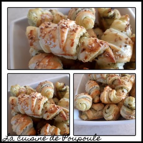 Croissant au pesto Croissant au pesto
