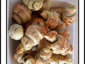 Croissant au pesto Croissant au pesto