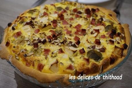 Quiche aux choux de Bruxelles Quiche aux choux de Bruxelles