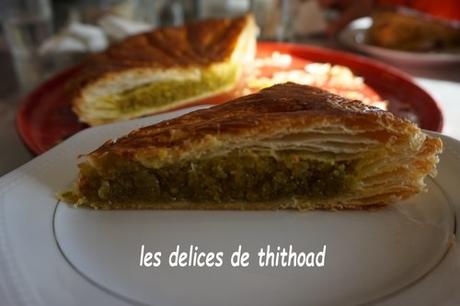 Galette des rois à la pistache