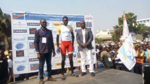 Cyclisme-RDC: Arthuce Tella vainqueur de la 4e étape