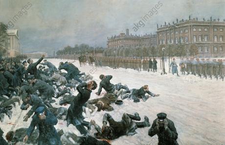 Le Dimanche Sanglant de la Place du Palais d'Hiver