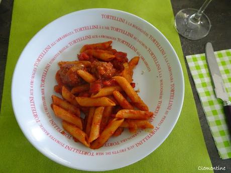 Penne en sauce tomate Penne en sauce tomate