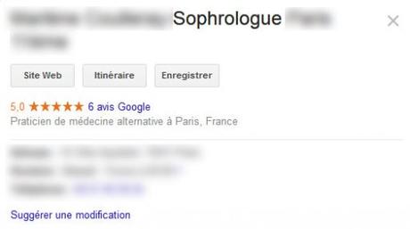 Sophrologue : choisir sa bonne catégorie d'activité Google My Business