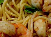 Spaghetti Crevettes, Citron.
