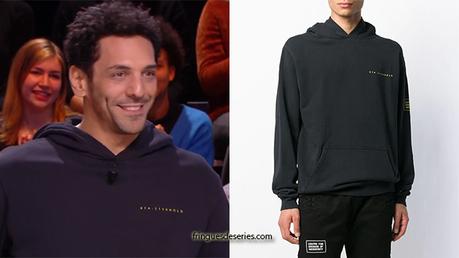 QUOTIDIEN : le sweat à capuche de Tomer Sisley