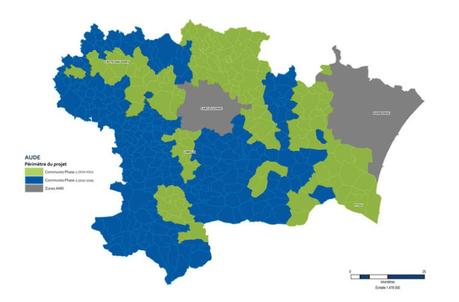 Free arrive sur le réseau public de l’Aude, Émeraude réseau THD Emeraude THD
