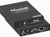 MuxLab 500759 nouvel extender HDMI avec transmission audio Dante