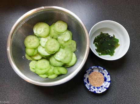 Sunomono – Salade de concombre japonaise