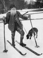 Le vieil homme et le ski