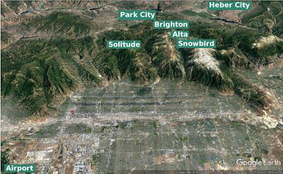 Transit dans le Wasatch ?