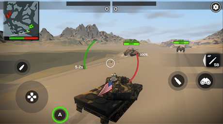 Télécharger Gratuit Poly Tank 2: Battle Sandbox APK MOD (Astuce) 4