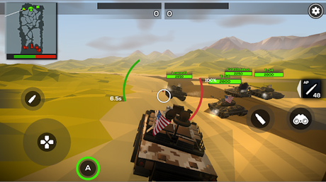 Télécharger Gratuit Poly Tank 2: Battle Sandbox APK MOD (Astuce) 3