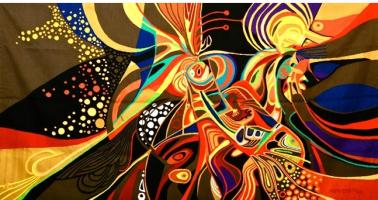 5 Papa Ibra Tall , tapisserie