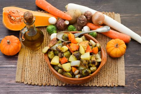 Légumes d’hiver rôtis au four Légumes d’hiver rôtis au four