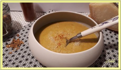 Velouté de carottes au lait concentré non sucré Velouté de carottes au lait concentré non sucré