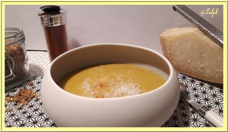 Velouté de carottes au lait concentré non sucré Velouté de carottes au lait concentré non sucré