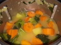 Velouté de carottes au lait concentré non sucré Cliquer sur les photographies pour les agrandir