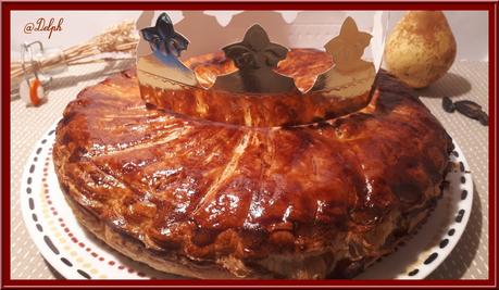 Galette à la poire et crème d'amande Galette à la poire et crème d'amande