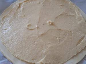 Galette à la poire et crème d'amande Cliquer sur les photographies pour les agrandir