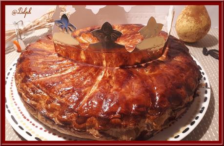 Galette à la poire et crème d'amande Galette à la poire et crème d'amande