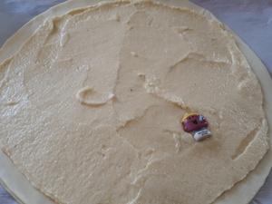 Galette à la poire et crème d'amande Cliquer sur les photographies pour les agrandir