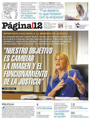 Au lendemain de la marche Nisman, la grande interview de la ministre de la Justice [Actu]