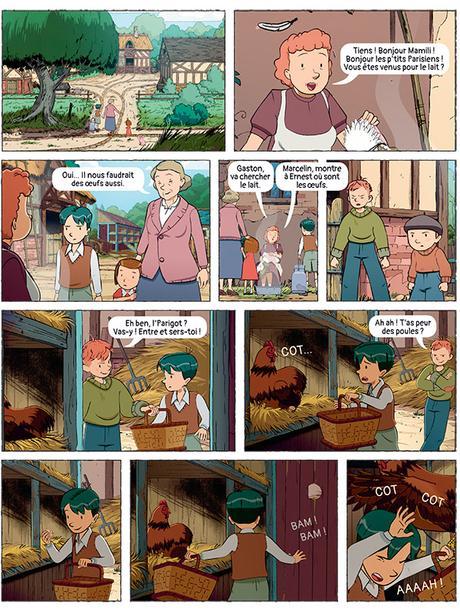 Les grandes grandes vacances, Tome 1 : Une drôle de guerre Michel Leydier Les grandes grandes vacances, Tome 1 : Une drôle de guerre Michel Leydier
