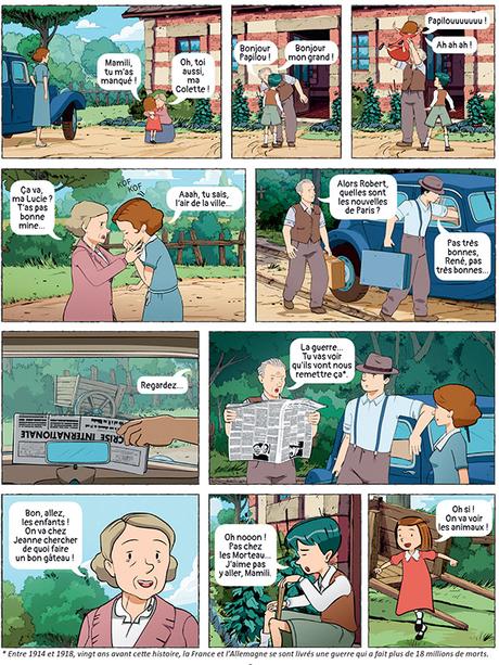 Les grandes grandes vacances, Tome 1 : Une drôle de guerre Michel Leydier Les grandes grandes vacances, Tome 1 : Une drôle de guerre Michel Leydier