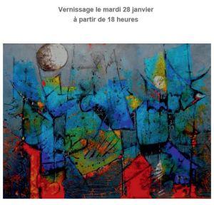 Galerie La Capitale  exposition Alain AGHAIAN depuis le 28 Janvier 2020