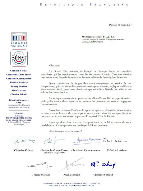 lettre-soutien-deputes-senateurs - L'Outarde Libérée