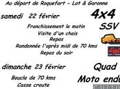 Rando 4X4, SSV, moto quad, l'association Riders février 2020, Téléthon 2019