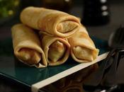 Crêpes roulées champignons poulet