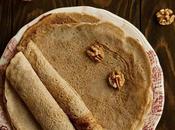 Crêpes farine sarrasin châtaigne sans gluten lactose