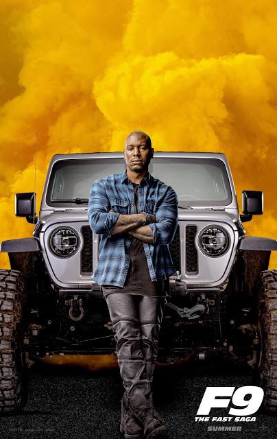Affiches personnages US pour Fast and Furious 9 de Justin Lin