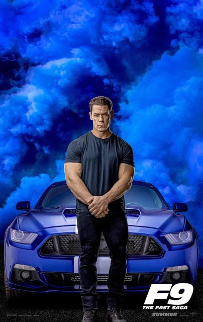 Affiches personnages US pour Fast and Furious 9 de Justin Lin