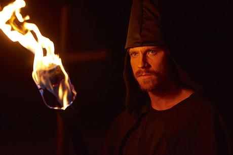 Affiche US pour le drame Burden signé Andrew Heckler